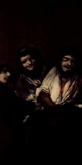 Francisco de Goya Die Kuriosen oil painting image